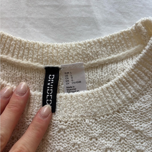 Divided Off-White Textured Sweater - Picture 2 of 2
